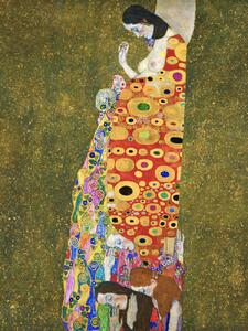 Konsttryck Hope (Female Nude) - Gustav Klimt, (30 x 40 cm)
