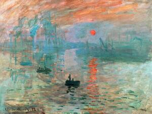Konsttryck Impression, Sunrise - Claude Monet, (40 x 30 cm)