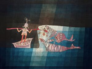 Konsttryck The Seafarers - Paul Klee, (40 x 30 cm)