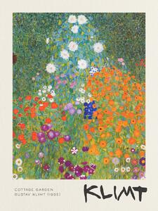 Konsttryck Cottage Garden - Gustav Klimt, (30 x 40 cm)