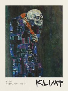 Konsttryck Death (Skull) - Gustav Klimt, (30 x 40 cm)