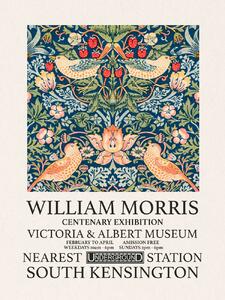 Konsttryck Strawberry Thief (Special Edition) - William Morris, (30 x 40 cm)