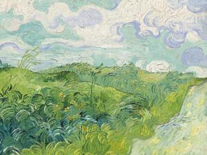 Konsttryck Green Wheat Fields - Vincent van Gogh, (40 x 30 cm)