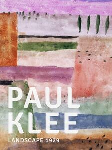 Konsttryck Special Edition Bauhaus (Landscape) - Paul Klee, (30 x 40 cm)