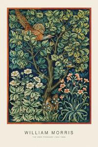 Konsttryck The Cock Pheasant (Special Edition Classic Vintage Pattern) - William Morris, (26.7 x 40 cm)