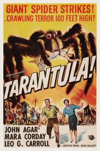 Konsttryck Tarantula (Vintage Cinema / Retro Movie Theatre Poster / Horror & Sci-Fi), (26.7 x 40 cm)