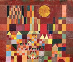 Klee, Paul - Bildreproduktion Castle and Sun, 1928, (40 x 35 cm)