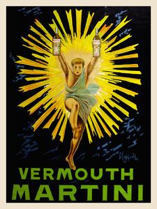 Bildreproduktion Vermouth Martini (Vintage Bar Ad) - Leonetto Cappiello, (30 x 40 cm)