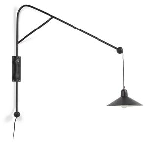LAFORMA Eleazar Vägglampa - Svart Metall