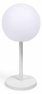 LAFORMA Dinesh bordslampa, sladdlös - vit polyeten och vitt stål