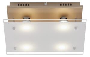 Briloner 3586-047 - LED taklampa SMART GOLD 4xGU10/4W/230V