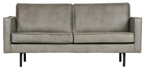 BEPUREHOME Rodeo 2,5 sits soffa - elefantgrått/brunt tyg