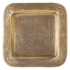 BLOOMINGVILLE Collo bricka, mässing, metall W: 29 cm, L: 29 cm