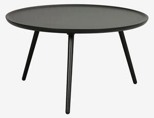 Rowico Home - Soffbord, Daisy Dia 80 cm - Svart - Soffbord - Från Homeroom