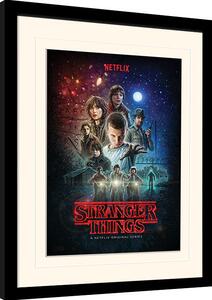 Inramad poster Stranger Things - One Sheet