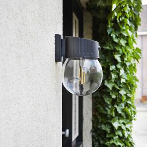 Luxform Vägglampa för trädgård intelligent solcell LED Nice 300 lm