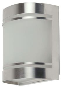 Smartwares Vägglampa för utomhusbruk 14x16,5x10,5 cm silver