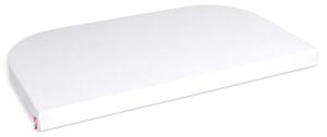 Babybay - Jersey cover Deluxe - Boxspring XXL - Sängkläder för barn - White - H6 x W57,50 x L105 cm