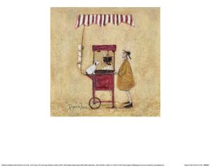 Konsttryck Sam Toft - Popcorn Time