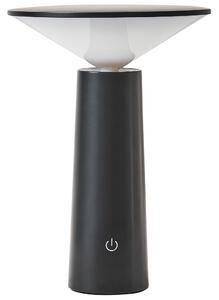 Bordslampa Svart Järn Touchknapp Trådlös Portabel Inomhus Utomhus Minimalistisk Modern Design Beliani