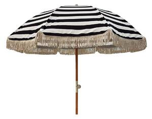 Parasoll Hillerstorp Parasoll 200 cm Svart/vit - Svart/vit