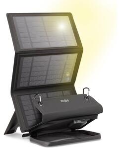 Portabel solpanel 30W | Vikbar | Ladda 3 enheter samtidigt