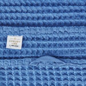 Handduk set om 11 Blå Bomull Naturlig Snabbtorkande Maskintvätt Beliani