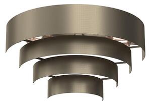 Vägglampa RINGS 2xE27/15W/230V mässing