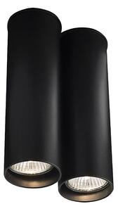 Shilo 1113 - Spotlight ARIDA 2xGU10/15W/230V 20 cm svart