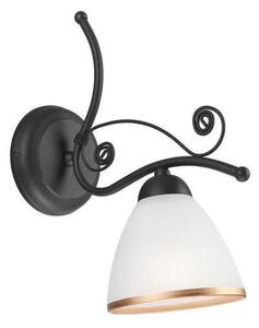 Vägglampa RETRO II 1xE27/60W/230V antracit