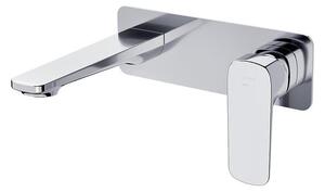 Cersanit S951-386-Tvättställsblandare för dold installation LARGA skinande krom
