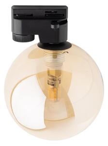 Taklampa För skensystem TRACER 1xG9/8W/230V svart/rökig beige