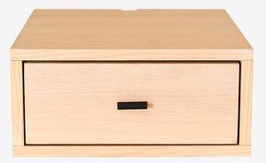 Nordic Furniture Group - Vägg sängbord Regal - Vit - Sängbord - Från Homeroom