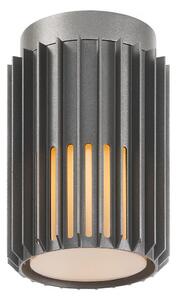 Nordlux - Taklampa för utomhusbruk ALUDRA 1xE27/15W/230V antracit