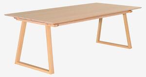 Nordic Furniture Group - Matbord 220+50+50 Tanum - Vit - Matbord - Från Homeroom