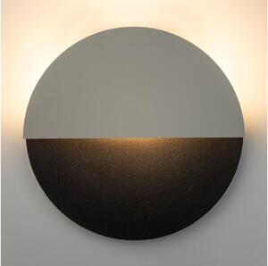 LED väggbelysning LUNA LED/7W/230V diameter 36 cm svart/beige
