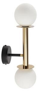 Vägglampa DAISY 2xG9/12W/230V guld/svart/vit