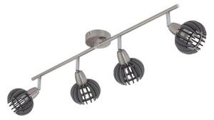 Briloner 2852-046 - Spotlight RETRO 4xE14/5,5W/230V gummiträd