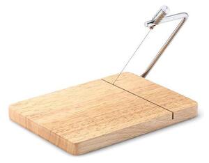 Continenta C3028 - Skärbräda för kök för cutting cheese 24x17,5 cm gummifikon