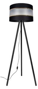 Golv lampa CORAL 1xE27/60W/230V svart/gyllene