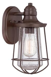 Quoizel - Vägglampa för utomhusbruk MARINE 1xE27/60W/230V IP44 brun
