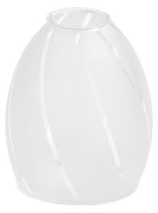 Ersättningsglas till ljuskrona E14 diameter 9 cm vit
