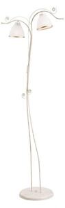 Golvlampa RETRO II 2xE27/60W/230V vit