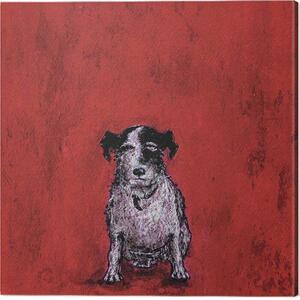 Canvastavla Sam Toft - Small Dog, (40 x 40 cm)