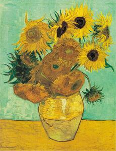 Vincent van Gogh - Bildreproduktion Solrosor, (30 x 40 cm)
