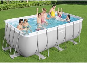 Bestway Pool Power Steel rektangulär 412x201x122 cm