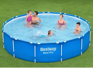 Bestway Pool med ram Steel Pro 396x84 cm