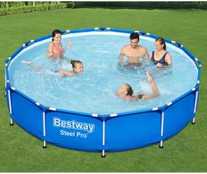 Bestway Pool med ram Steel Pro 366x76 cm