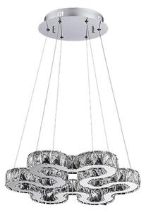 LUXERA 62422 - LED Kristallkrona med snöre STRADA LED/30W/230V
