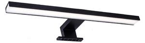 Badrumsspegel med LED-belysning SAMOS LED/8W/230V 4000K 40 cm IP44 svart